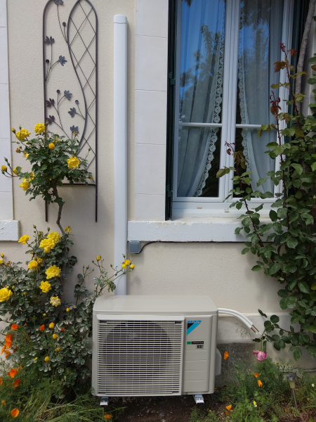 Installation d'une PAC air/air